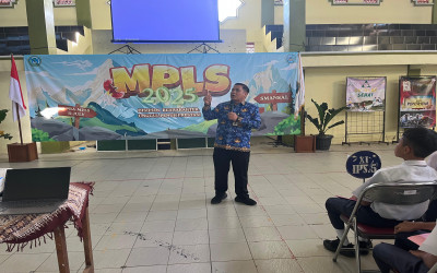 Kunjungan MONEV Kacabdin Wilayah VIII di SMA Negeri 1 Salaman