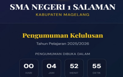 PENGUMUMAN KELULUSAN MURID KELAS XII SMA NEGERI 1 SALAMAN TAHUN AJARAN 2025/2026